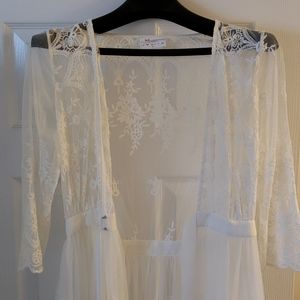 Lace duster